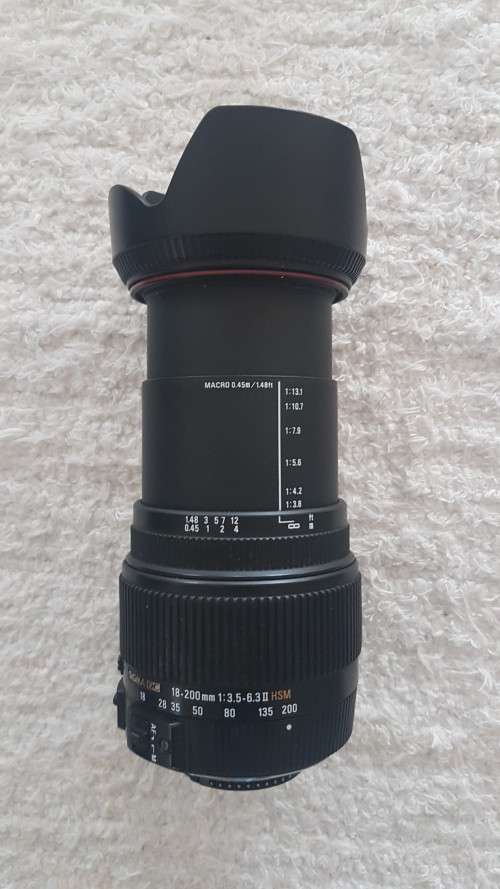 Sigma 18-200mm Lens