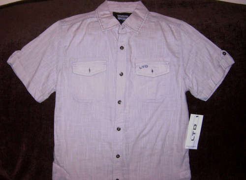 TRUWORTHS LTD SHORT SLEEVE SHIRT-SIZE L