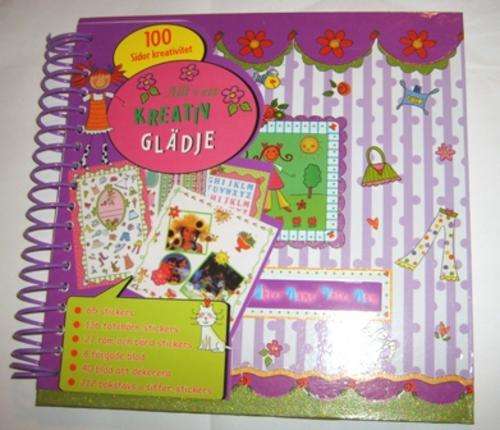 100 PAGE SCRAPBOOKING ALBUM WITH STICKERS INCLUDED