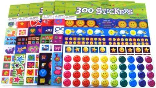 HUGE LOT OF STICKERS- 1500 STICKERS IN TOTAL