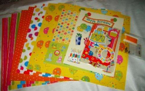 LOVELY HAPPY BIRTHDAY SCRAPBOOKING KIT