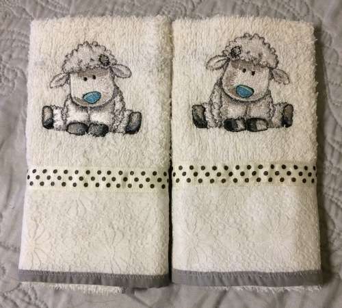 Tatty Teddy's  Blue Nose Friend Cotton Socks Burp Nappy (Spoegdoeke) - Twin Pack