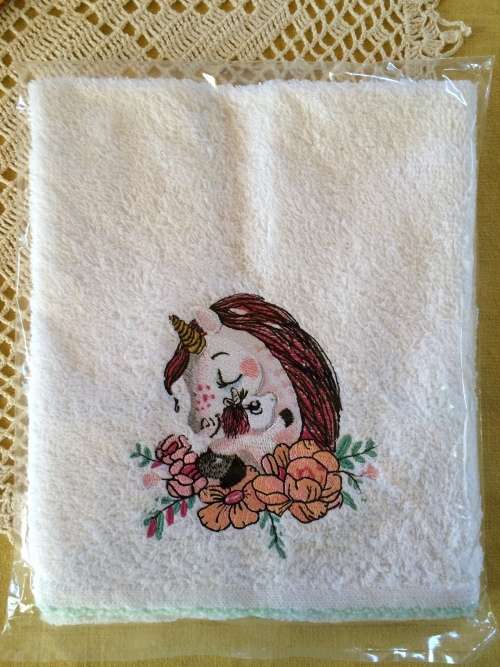 Unicorn Burp Nappy - 40x60cm - (Spoegdoek)