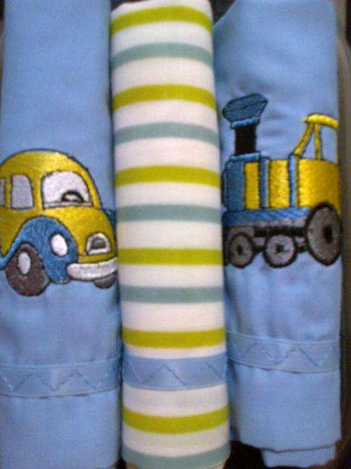 Set of 3 Pillowcases for Baby - Transport