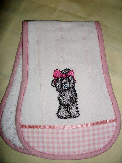 Peanut Shaped  - Tatty Teddy Burp Nappy