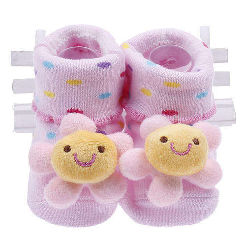 Super Cute 3D Non-Slip Baby Socks - Daisy