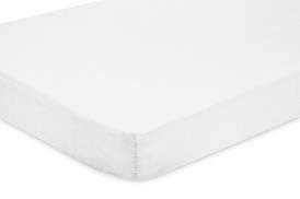 Fitted Cot Sheet - White