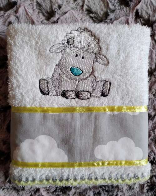 Baby Gift Set - In TShirt Yarn Basket