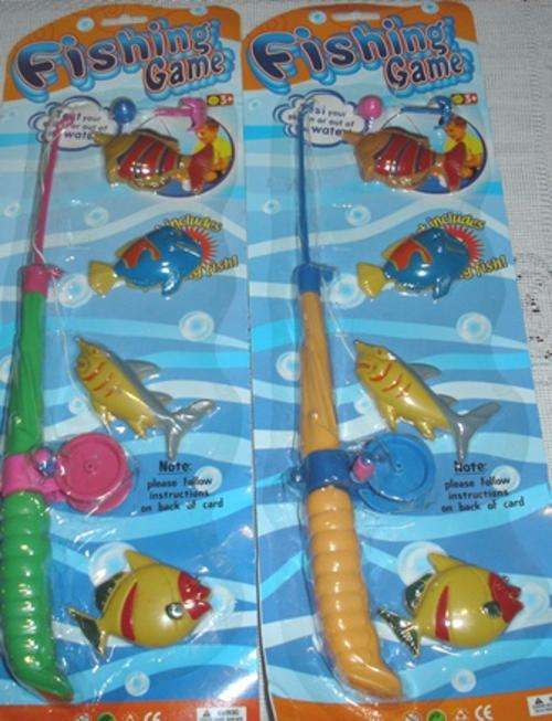 Kids Fishing Game and Fish (With Instructions)
