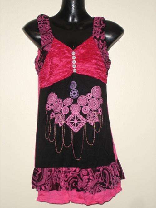Passionate Pink Summer Top :Size L (With Amazing Shipping)