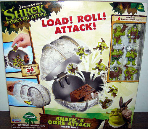 Shreks Ogre Attack (Disco Ball) Fantastic Shrek Fun GREAT FOR XMAS GIFT