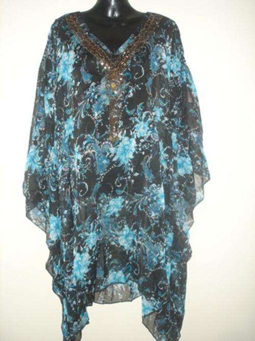 Showstopper Kaftan Style Top (Size L)