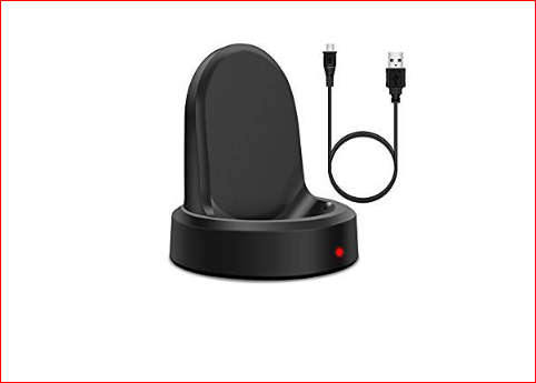 #Local Stock# Wireless Charger Charging Base for Smart Watch Samsung Gear S3 Classic / S3 Frontier