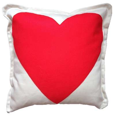 Heart Cushion Cover