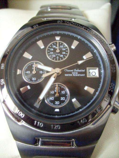 GENTS GIANNI SABATINI CHRONOGRAPH WATCH - SIMPLY STUNNING!!