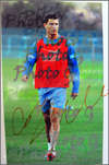 Signed Cristiano Ronaldo photo
