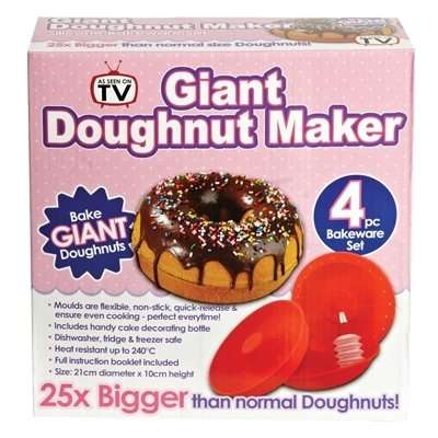 Giant Doughnut Maker Silicone Bake-ware