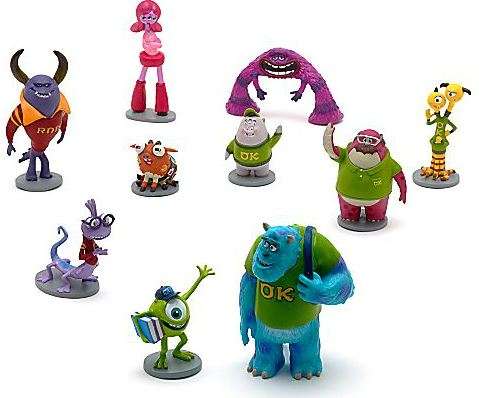 Monsters University deluxe figure set