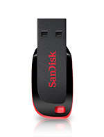 32GB SANDISK CRUZER BLADE USB FLASH DRIVE