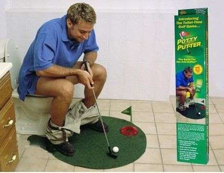 POTTY PUTTER GOLF GAME