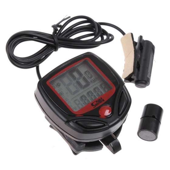 Multifunctional Waterproof LCD Display Cycling Bike Bicycle Computer Odometer Speedometer