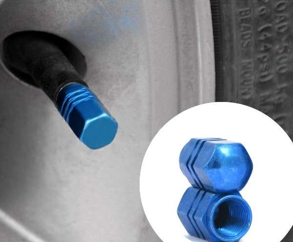 4PCS Automobile Tire Valve Stem Covers Caps