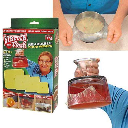 As Seen On Tv Stretch And Fresh 4Pc