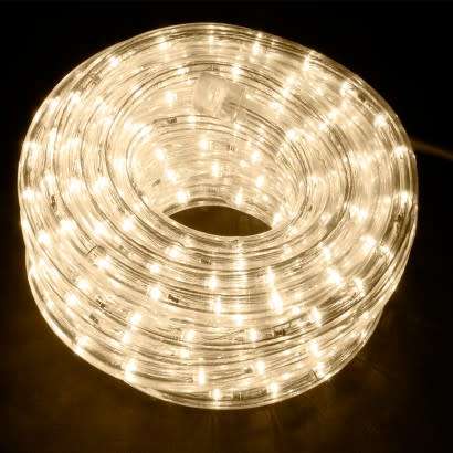LED 10m Rope Light - Warm White