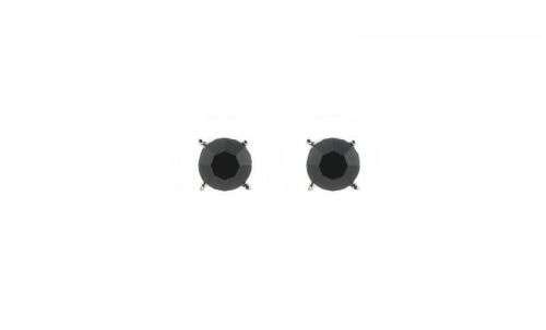 Swarovski 6mm Stud Earings Black