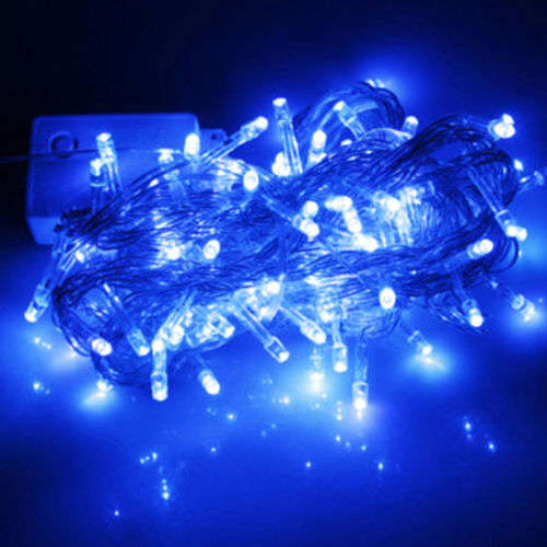 10M Christmas Party Fairy Lights - Blue - LAST ONES LEFT