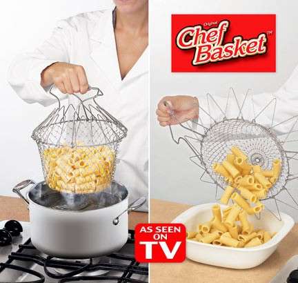 Chef Basket Deluxe 12 in 1 Kitchen Tool
