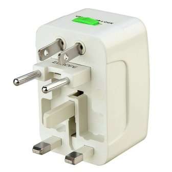 All in one International Adaptor with surge protector