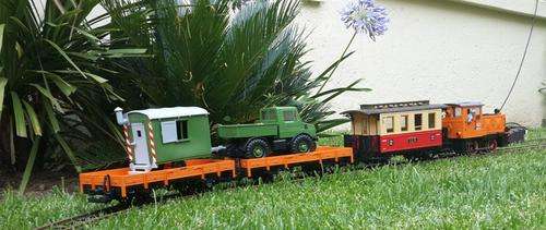 LGB starter set with add-on tracks