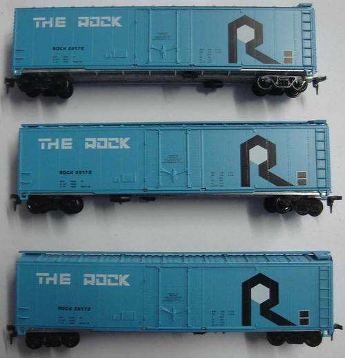 HO Rock Island 50' boxcars