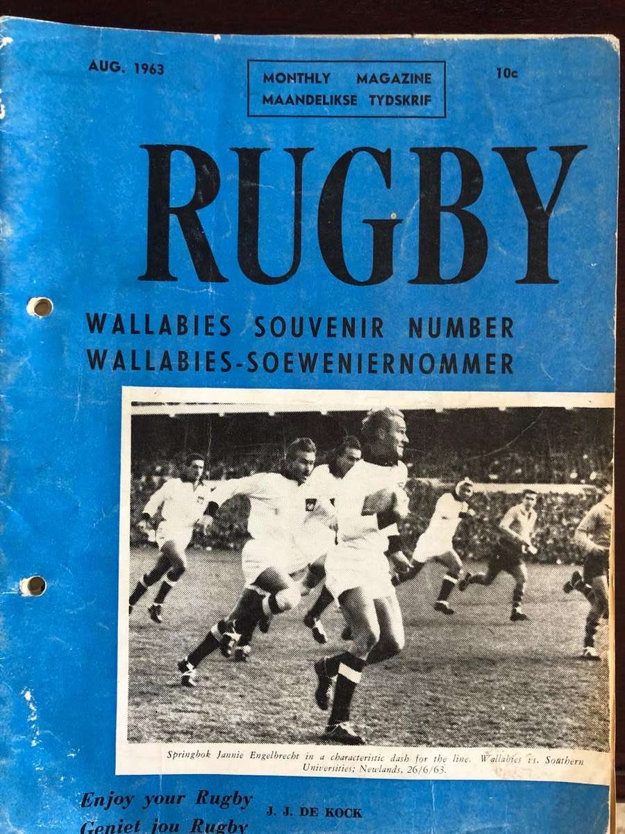 Rugby Magazine Aug 1963