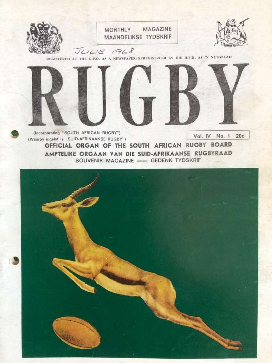Rugby Magazine Jul 1968
