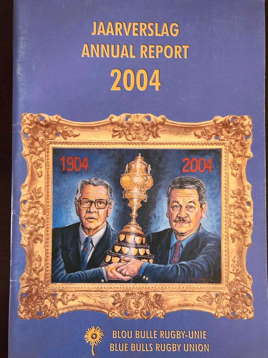 2004 Blue Bulls Rugby Union Annual report