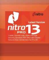 NITRO PRO PDF 13 NEWEST RELEA + Product Key - create, convert, edit, sign (download links via email)