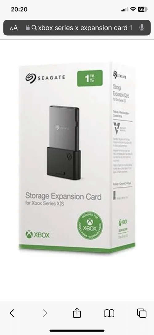 xbox series x expansion storage card 1 TB