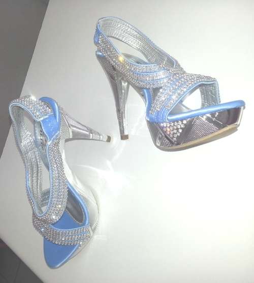 Blue Shoes size 6