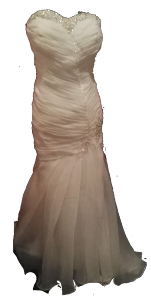 White Wedding dress size 16