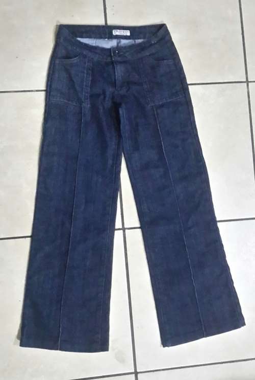 ladies jeans, long, blue, size 32