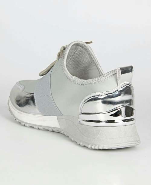 Ladies Casual Sneakers Grey