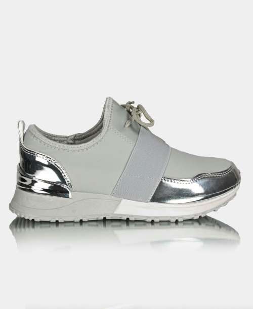 Ladies Casual Sneakers Grey