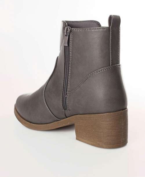 Ladies Ankle Boots Grey