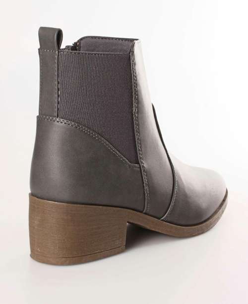 Ladies Ankle Boots Grey