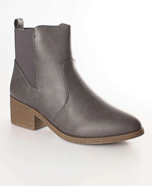 Ladies Ankle Boots Grey
