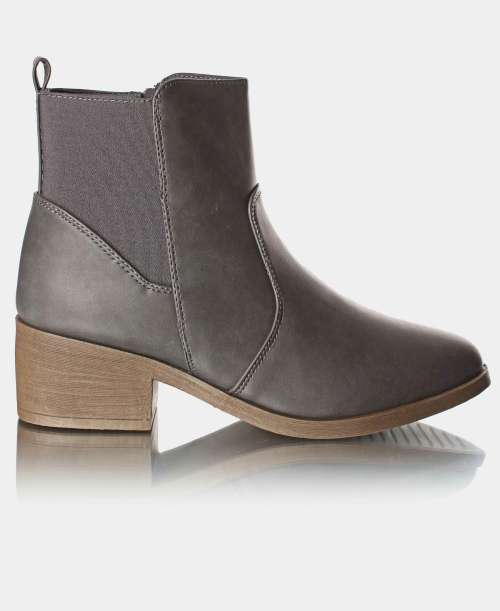 Ladies Ankle Boots Grey
