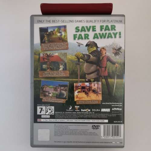 Shrek The Third (Platinum) (PS2)