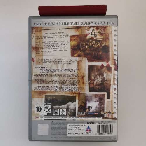 Resident Evil 4 (Platinum) (PS2)
